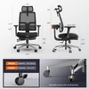 Kép 3/6 - NEWTRAL MagicH-BPro ergonomikus szék lábtartóval, automatikus háttámla-fejtámla követéssel, deréktámasszal, állítható kartámasszal - fekete