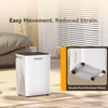 Kép 13/16 - Solayce PD12R-02EE páramentesítő 12L/nap, 3.2L tartály, digitális kijelző, 35㎡-ig, időzítő, ideális hálószobába, pincébe, garázsba, konyhába, ruhaszárításhoz