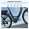 Kép 5/20 - Foride Urbano 2 elektromos kerékpár, 250W középmotor, 36V 13Ah akkumulátor, hidraulikus tárcsafék, Shimano 7 sebesség