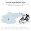 Kép 8/20 - Foride Urbano 2 elektromos kerékpár, 250W középmotor, 36V 13Ah akkumulátor, hidraulikus tárcsafék, Shimano 7 sebesség