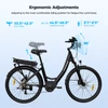 Kép 12/20 - Foride Urbano 2 elektromos kerékpár, 250W középmotor, 36V 13Ah akkumulátor, hidraulikus tárcsafék, Shimano 7 sebesség