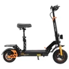 Kép 8/20 - TWOFISH V5 MAX elektromos roller üléssel, 800W motor, 48V 18Ah akku, 45km/h, 45km hatótáv, tárcsafék, dupla felfüggesztés, LCD kijelző