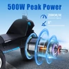 Kép 4/9 - TWOFISH TF03 elektromos roller levehető üléssel, 350W motorral, 48V 15Ah akkuval, 28 km/h, 30 km hatótáv, tárcsafék, rugós első felfüggesztés - kék 