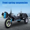 Kép 7/9 - TWOFISH TF03 elektromos roller levehető üléssel, 350W motorral, 48V 15Ah akkuval, 28 km/h, 30 km hatótáv, tárcsafék, rugós első felfüggesztés - kék 