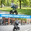 Kép 8/9 - TWOFISH TF03 elektromos roller levehető üléssel, 350W motorral, 48V 15Ah akkuval, 28 km/h, 30 km hatótáv, tárcsafék, rugós első felfüggesztés - kék 