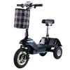 Kép 1/9 - TWOFISH TF03 elektromos roller levehető üléssel, 350W motorral, 48V 15Ah akkuval, 28 km/h, 30 km hatótáv, tárcsafék, rugós első felfüggesztés - kék 