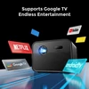 Kép 8/15 - Ultimea Poseidon E100 Projektor 1800 ANSI | Natív 1080P/4K | Autofókusz + 6D Keystone | Aktív 3D | Google TV | 2x10W hangszóró