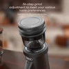 Kép 3/6 - HiBREW G5 Elektromos Kávéőrlő, 48 mm kúpos őrlő, 36 fokozatban állítható – espresso, török, pour over, moka, drip kávéhoz