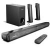 Kép 2/9 - Ultimea Apollo S50 levehető soundbar mélynyomóval, Bluetooth 5.3, állítható basszus, 3 EQ mód