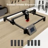 Kép 2/7 - LONGER RAY5: 70 mm-es emelő lábak (8 db) – stabil 3D nyomtató alátámasztás