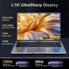 Kép 14/20 - Ninkear N16 Pro laptop, 16" 2.5K IPS 120Hz kijelző, Intel Core i7-13620H, 16GB RAM, 512GB SSD, fém ház, WiFi 6, Bluetooth 5.0, Type-C
