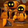 Kép 3/6 - Energize Lab Eilik interaktív társ robot, érintésre reagáló, érzelemgazdag, WiFi nélkül, frissíthető szoftverrel és vidám mozdulatokkal - Narancs