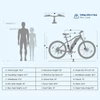 Kép 5/17 - Eleglide Mopride 3 elektromos kerékpár – 250W motor, 48V 12Ah akkumulátor, 29” gumik, 120 km hatótáv, hidraulikus fék, Shimano 7 sebesség