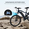 Kép 13/17 - Eleglide Mopride 3 elektromos kerékpár – 250W motor, 48V 12Ah akkumulátor, 29” gumik, 120 km hatótáv, hidraulikus fék, Shimano 7 sebesség