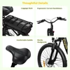 Kép 15/20 - Eleglide C2 elektromos kerékpár, 250W középmotor, 36V 13Ah akkumulátor, 26” gumi, 25 km/h, 100 km hatótáv, Shimano 7 sebesség