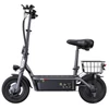 Kép 5/7 - iScooter F3 elektromos roller üléssel, 1000W, 45km/h, 60km hatótáv, hátsó kosárral, 120kg terhelés