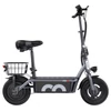 Kép 6/7 - iScooter F3 elektromos roller üléssel, 1000W, 45km/h, 60km hatótáv, hátsó kosárral, 120kg terhelés