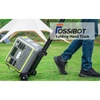Kép 3/11 - FOSSiBOT összecsukható kézikocsi F2400 power stationhez – könnyű, kompakt, 50 lbs teherbírás, állítható fogantyú, halk kerekek