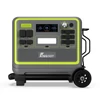 Kép 4/11 - FOSSiBOT összecsukható kézikocsi F2400 power stationhez – könnyű, kompakt, 50 lbs teherbírás, állítható fogantyú, halk kerekek
