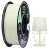 Kép 1/11 - ERYONE 1.75mm világító PLA 3D nyomtató filament, 1kg, fénylő hatású szál - zöld 