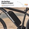 Kép 5/20 - Touroll U1 26” elektromos MTB terepkerékpár, 250W motorral, 36V 13Ah kivehető akkumulátorral, 65 km hatótávval, Shimano 21 sebességgel - fekete