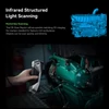 Kép 13/14 - Creality Raptor 3D szkenner – hibrid kék lézer NIR, 60 fps, 0.02 mm pontosság, 5–2000 mm tárgyméret, színes 24 bites szkennelés