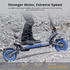 Kép 6/19 - Ausom DT2 Pro elektromos roller, 2×1100W motorral, 52V 23.4Ah akkumulátorral, 68 km/h sebesség, 115 km hatótáv, hidraulikus fékek, lengőkar felfüggesztés