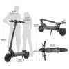 Kép 9/19 - Ausom DT2 Pro elektromos roller, 2×1100W motorral, 52V 23.4Ah akkumulátorral, 68 km/h sebesség, 115 km hatótáv, hidraulikus fékek, lengőkar felfüggesztés