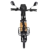 Kép 7/20 - KuKirin C1 Pro elektromos roller, 500W motor, 48V 26Ah akkumulátor, 100 km hatótáv, 14" kerék, összecsukható, hátsó ülés és kosár - fekete