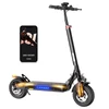 Kép 2/5 - iScooter iX3 összecsukható elektromos roller, 10" légabroncs, 800W motor, 40 km/h sebesség, 40 km hatótáv, állítható kormány, app vezérlés - fekete