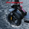 Kép 5/5 - iScooter iX3 összecsukható elektromos roller, 10" légabroncs, 800W motor, 40 km/h sebesség, 40 km hatótáv, állítható kormány, app vezérlés - fekete
