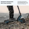 Kép 6/20 - Ausom L2 Max elektromos roller, 2000W motor, 48V akkumulátor, 65 km/h sebesség, 90 km hatótáv, lengőkaros felfüggesztés, AirTag tartó