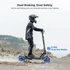 Kép 8/20 - Ausom L2 Max elektromos roller, 2000W motor, 48V akkumulátor, 65 km/h sebesség, 90 km hatótáv, lengőkaros felfüggesztés, AirTag tartó