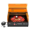 Kép 2/12 - Mecpow X4 Pro 40W lézervágó AI kamerával, 25 mm fa / 30 mm akril vágás, 400×398 mm, FDA Class 1