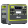 Kép 2/18 - FOSSiBOT F2400 hordozható erőmű + SP200 200W napelemes panel, 2048Wh LiFePO4 akkumulátor, 2400W napenergia generátor, gyors töltés 1,5 óra