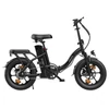 Kép 2/16 - ESKUTE D100 összecsukható elektromos kerékpár 250W motorral, 100 km hatótávval, 25 km/h sebességgel, 16” kerekekkel - fekete
