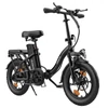 Kép 3/16 - ESKUTE D100 összecsukható elektromos kerékpár 250W motorral, 100 km hatótávval, 25 km/h sebességgel, 16” kerekekkel - fekete