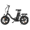 Kép 4/16 - ESKUTE D100 összecsukható elektromos kerékpár 250W motorral, 100 km hatótávval, 25 km/h sebességgel, 16” kerekekkel - fekete