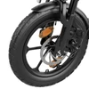 Kép 11/16 - ESKUTE D100 összecsukható elektromos kerékpár 250W motorral, 100 km hatótávval, 25 km/h sebességgel, 16” kerekekkel - fekete