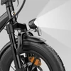 Kép 16/16 - ESKUTE D100 összecsukható elektromos kerékpár 250W motorral, 100 km hatótávval, 25 km/h sebességgel, 16” kerekekkel - fekete