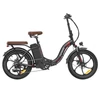 Kép 5/6 - Fafrees F20+ Pro összecsukható elektromos kerékpár, 250W motor, 100 km hatótáv, Shimano 7 sebesség – szatén fekete