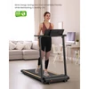 Kép 11/11 - UREVO URTM006 összecsukható mini futópad, 10 km/h sebesség, 105×40 cm felület, 100 kg teherbírás, 12 HIIT program