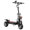 Kép 3/11 - BOYUEDA S3-11 Elektromos Roller, 2x3000W Motor, 85 km/h, 60V 38Ah Akku, 120 km hatótáv, 11" terepgumi, hidraulikus fék, lengéscsillapító, LED kijelző