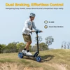 Kép 6/20 - Ausom L2 elektromos roller, 2×800W motorral, 48V 15,6Ah akkumulátor, 10" kerék, 55 km/h, 70 km hatótáv, tárcsafék, lengőkar felfüggesztés, LCD kijelző