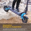 Kép 5/20 - Ausom SR1 elektromos roller, 2×1000W motor, 52V 20,8Ah akkumulátor, 65 km/h, 95 km hatótáv, hidraulikus fék, lengőkaros felfüggesztés