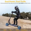 Kép 9/20 - Ausom SR1 elektromos roller, 2×1000W motor, 52V 20,8Ah akkumulátor, 65 km/h, 95 km hatótáv, hidraulikus fék, lengőkaros felfüggesztés