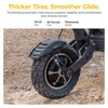 Kép 10/20 - Ausom SR1 elektromos roller, 2×1000W motor, 52V 20,8Ah akkumulátor, 65 km/h, 95 km hatótáv, hidraulikus fék, lengőkaros felfüggesztés