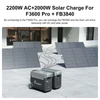 Kép 12/13 - FOSSiBOT FB3840 bővítő akkumulátor, 3840Wh LiFePO4 akkucsomag F3600 Pro generátorhoz