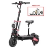 Kép 1/11 - BOYUEDA S5-11 elektromos roller, 2×3000W motor, 60V 38Ah akkumulátor, 11" kerék, 85 km/h, 120 km hatótáv, hidraulikus fék, LCD kijelző