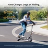 Kép 6/20 - Ausom L1 elektromos roller, 500W motor, 48V 15.6Ah akkumulátor, 70km hatótáv, ABE minősítés, 10" kerék, lengőkar felfüggesztés, NFC zár